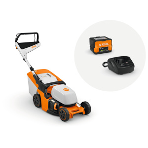 STIHL RMA 443 AKKUMULÁTOROS FŰNYÍRÓ - AK RENDSZER (AK 30 S akkuval és AL 101 töltővel)