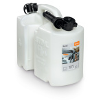 STIHL KOMBINÁLT KANNA, ÁTLÁTSZÓ, STANDARD (5 L ÜZEMANYAG + 3 L LÁNCOLAJ)