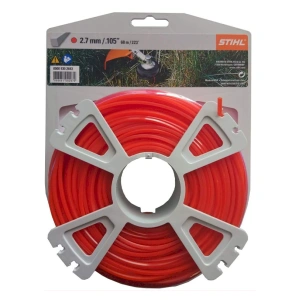 STIHL NÉGYZETES DAMIL 2,7MM TEKERCS 65M