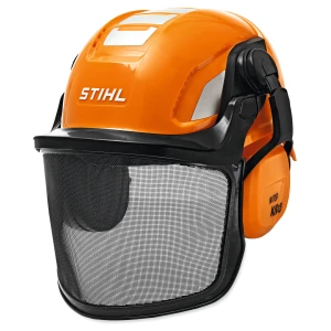 STIHL JÁTÉK SISAK LEHAJTHATÓ ARCVÉDŐVEL ÉS FÜLVÉDŐVEL
