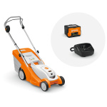 STIHL RMA 239 AKKUMULÁTOROS FŰNYÍRÓ - AK RENDSZER (AK 20 akkuval és AL 101 töltővel)