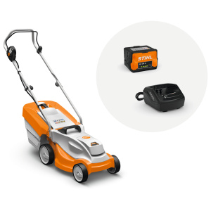STIHL RMA 235 AKKUMULÁTOROS FŰNYÍRÓ - AK RENDSZER (AK 30 S akkuval és AL 101 töltővel)