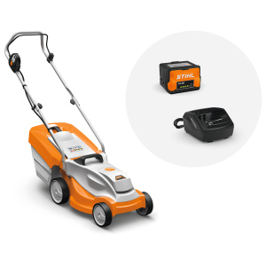 STIHL RMA 235 AKKUMULÁTOROS FŰNYÍRÓ - AK RENDSZER (AK 20 akkuval és AL 101 töltővel)