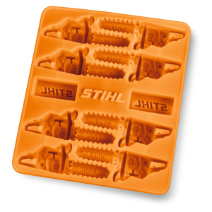STIHL MOTORFŰRÉSZ FORMÁJÚ SZILIKON JÉGKOCKA KÉSZÍTŐ