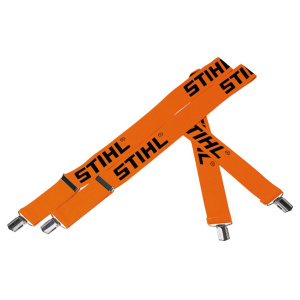 STIHL NADRÁGTARTÓ FÉMKAPCSOKKAL, NARANCSSÁRGA
